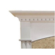 Arched Monticello Fireplace Mantel Corner Detail