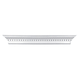 68" Conner MDF Primed Mantel Shelf