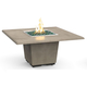 American Fyre Designs 60” Cosmopolitan Square Fire Table Dining Height FyreStarter Bluetooth | 642-11-H6C