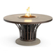 American Fyre Designs 54” Fiesta Fire Table Dining Height Manual Flame Sensing | 775-11-M2C