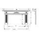 Windsor Fireplace Mantel Surround Dimensions