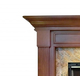 Franklin Fireplace Mantel Corner Detail