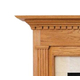 Jefferson Fireplace Mantel Corner Detail