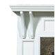 Lynchburg Fireplace Mantel Corner Detail