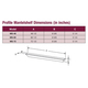 Profile Mantelshelf Specs