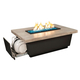 American Fyre Designs 52" Reclaimed Wood Contempo LP Select Fire Table Chat Height Manual Flame Sensing | 785-BA-M4PC