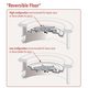 American Fyre Designs 39" Contractor’s Model Fire Pit FyreStarter Bluetooth | 685-11-H6C Reversible Floor