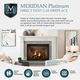 Majestic Meridian Direct Vent Gas Fireplace