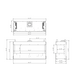 Sierra Flame Toscana 58" Spec Sheet