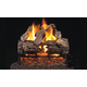 Real Fyre Burnt Rustic Oak Vented Gas Log Set with G4 Burner Kit
