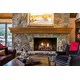 Foot Hill Oak ventless gas logs in a home