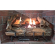 Everwarm Low Country Timber Vent-Free Gas Log Set with Burner