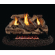 Real Fyre Split Oak Vent Free Gas Logs with G9 Burner System