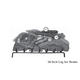 36 Inch Charred Majestic Oak Log Set