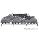 60 Inch Charred Majestic Oak Log Set